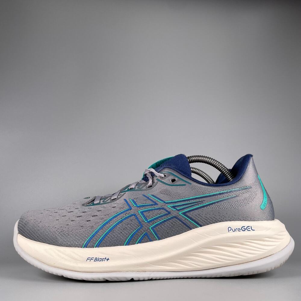 Asics Gel-Cumulus 26 Men's Size 10 Clay Grey Illusion Blue Running Shoes Casual